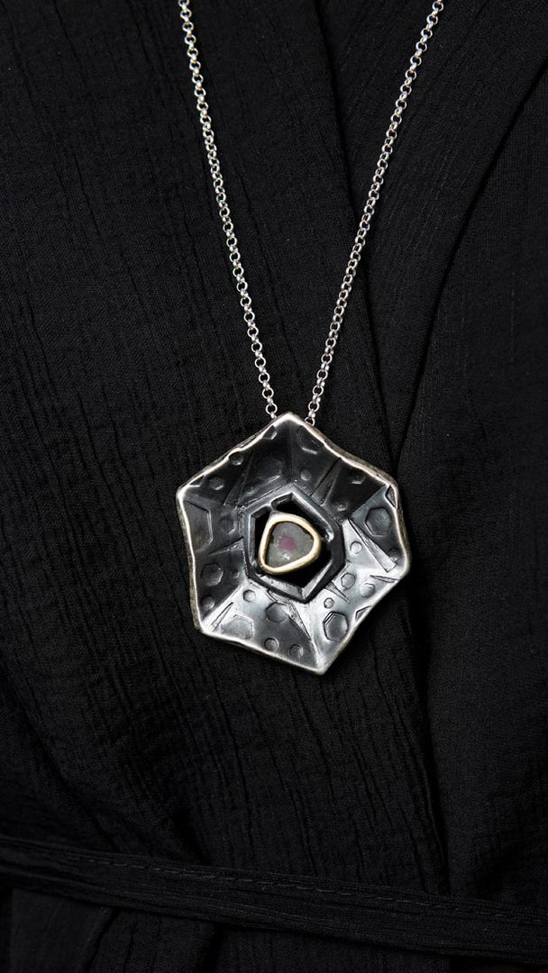 Vision. silver pendant