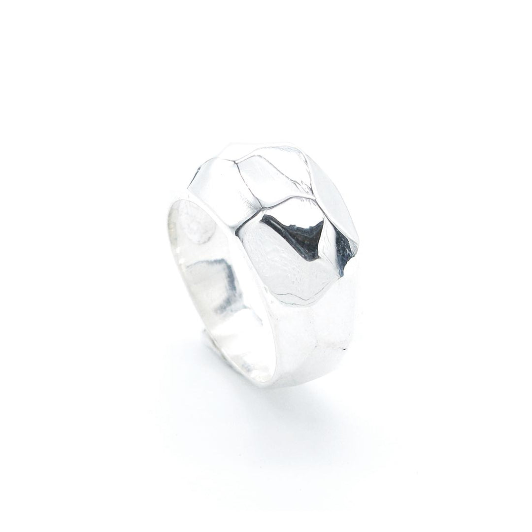 Vértice. Silver ring (g)
