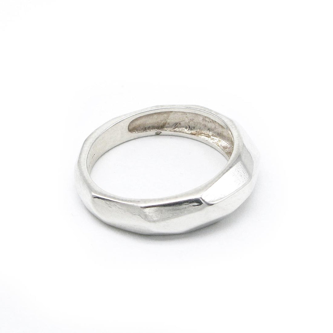 HEXA fine faceted ring 2.0